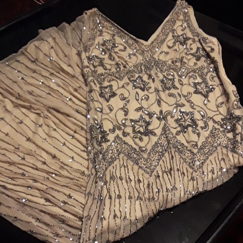 An evening dress